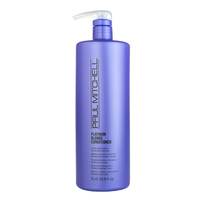 Paul Mitchell Platinum Blonde Conditioner Ideal For Blonde, White And Silver Hair   1000 ml