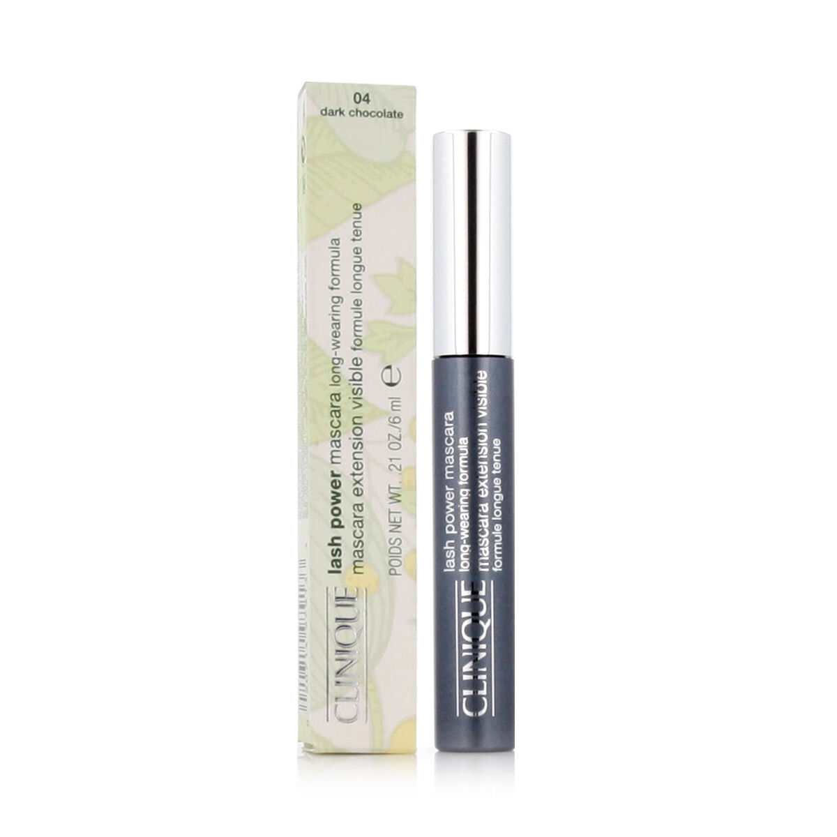 Clinique Lash Power Mascara Long- Wearing Formula - #04 Dark Chocolate   6 ml