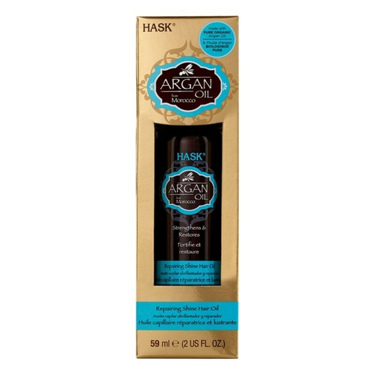 Hask Repairing Shine Hair Oil 59ml
