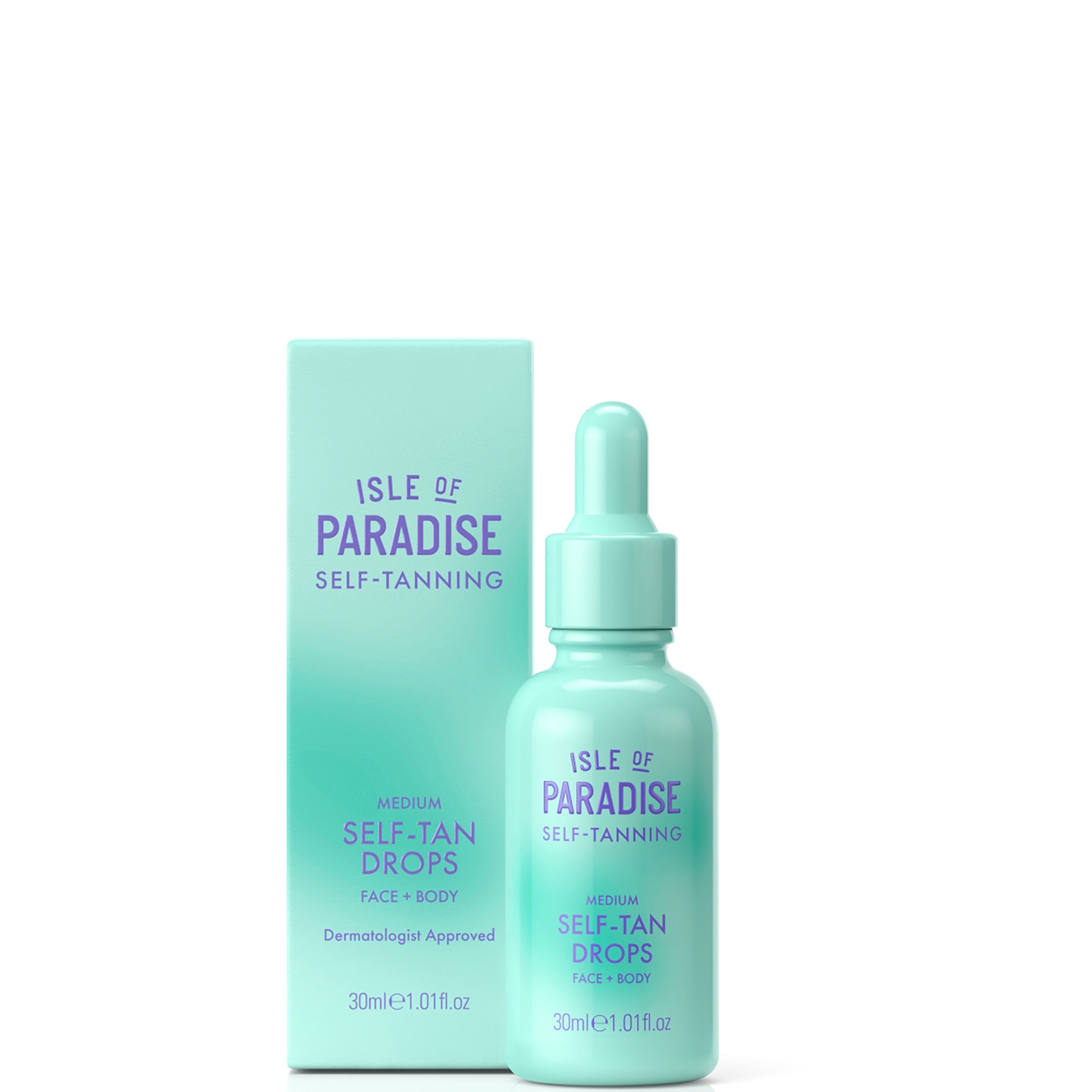 Isle of Paradise Self-Tan Drops Face + Body Medium    30 ml