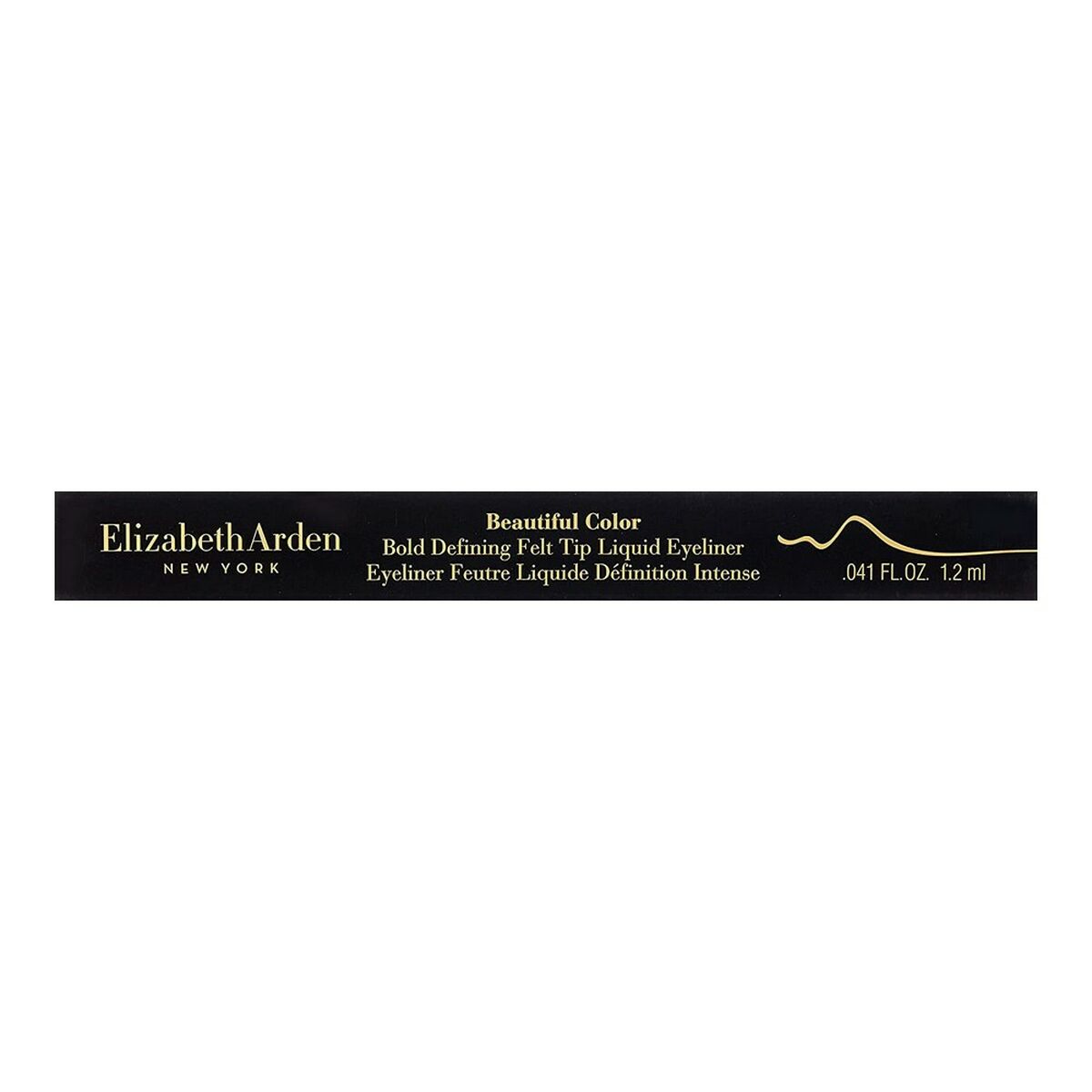 ELIZABETH ARDEN BEAUTIFUL COLOR bold defining felt tip liquid eyeliner #seriously black