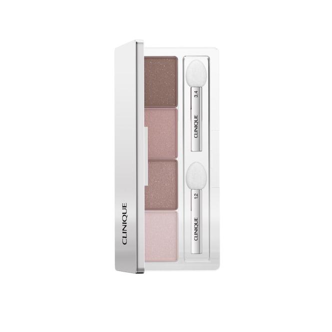 CLINIQUE ALL ABOUT SHADOW quad #06-pink chocolate 4.8 gr