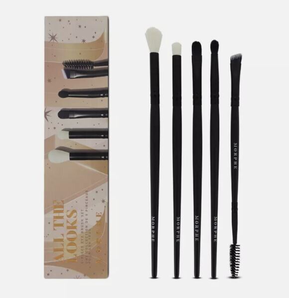 Morphe All The Looks Eye Brush Set   set x 5 piece