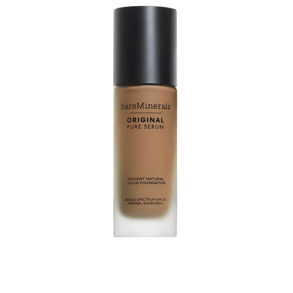 BARE MINERALS ORIGINAL PURE SERUM liquid foundation #Medium Deep Neutral 4.5 30 ml