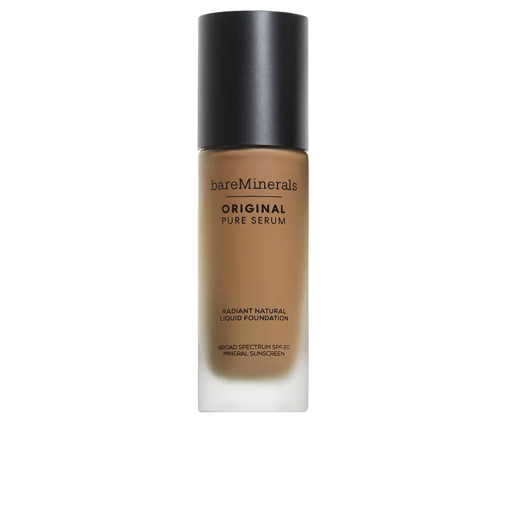 BARE MINERALS ORIGINAL PURE SERUM liquid foundation #Medium Deep Warm 4.5 30 ml