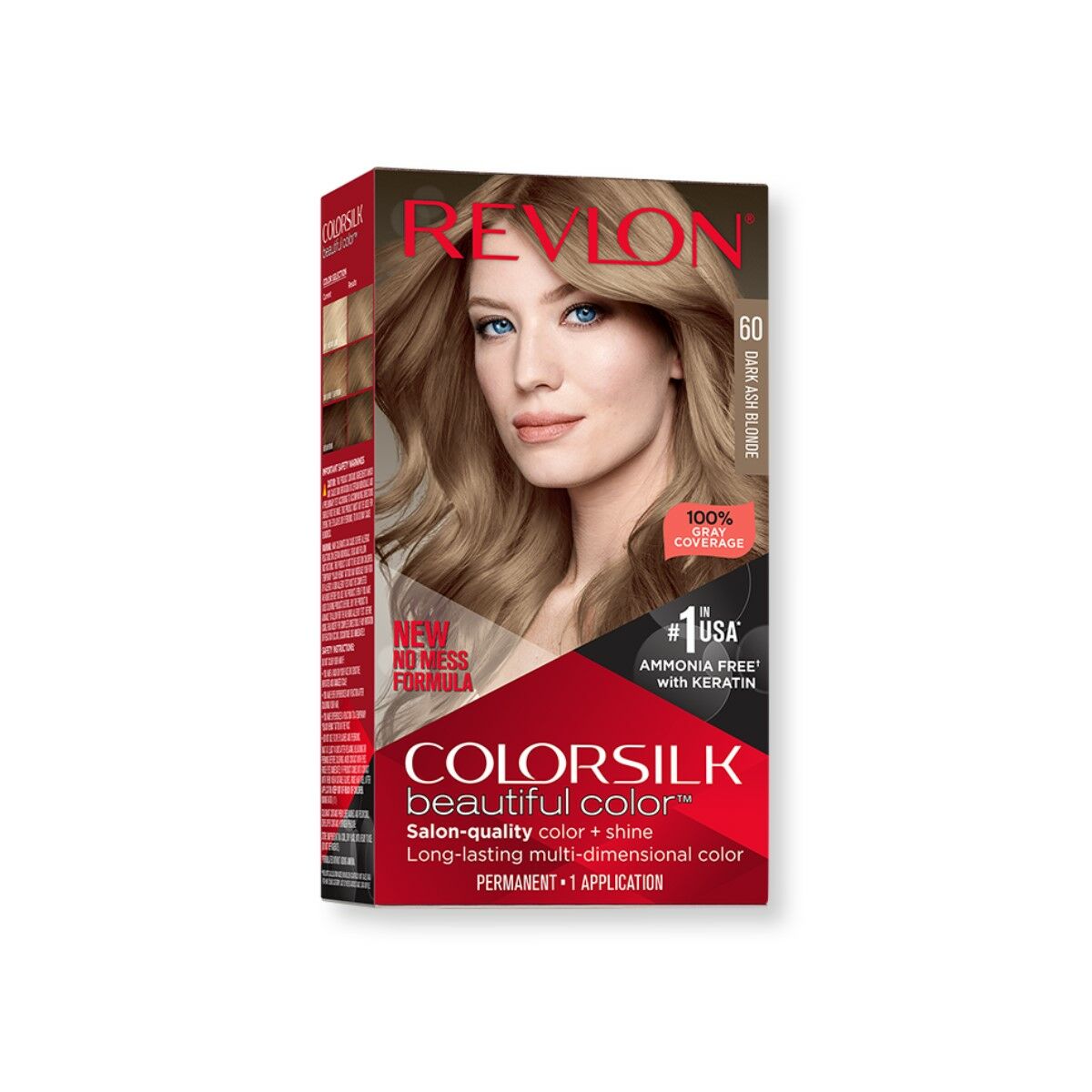 REVLON MASS MARKET COLORSILK tinte #60-σκούρο σταχτί ξανθό