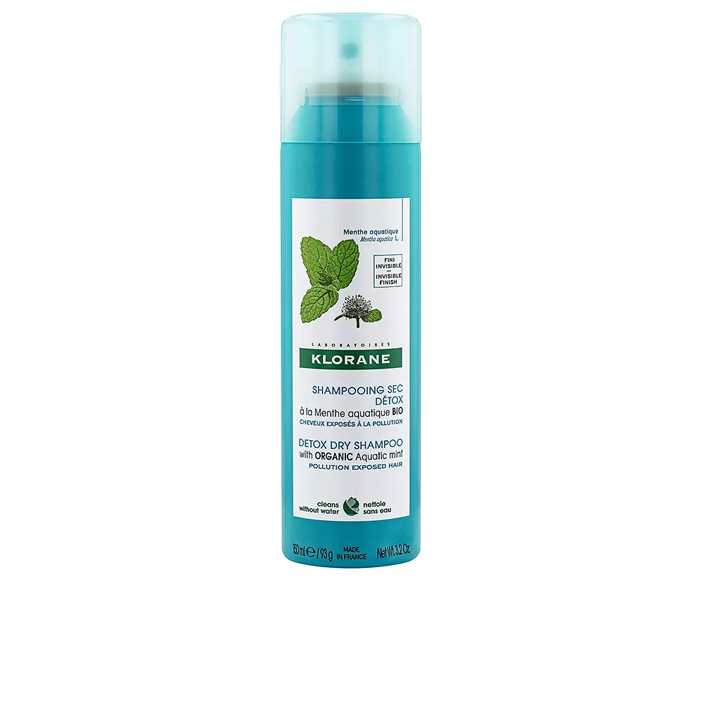 KLORANE A LA LA MINT AQUATICA BIO detox dry shampoo 150 ml