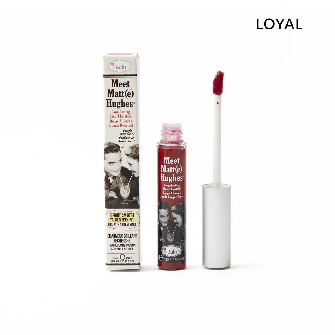 The Balm Meet Matte Hughes Ll Liquid Lipstick - Loyal   7.4 ml