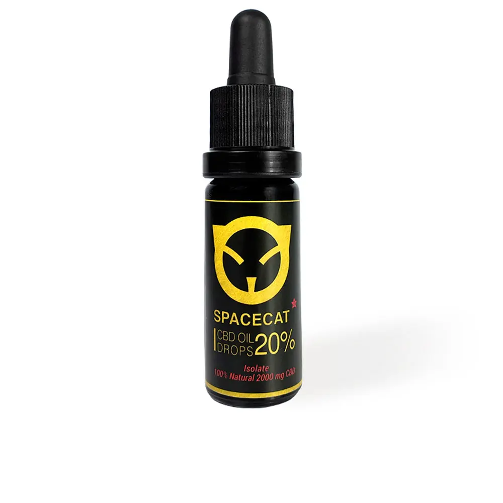 Spacecat Isolate Έλαιο Κάνναβης σε Σταγόνες με 20% CBD 10ml