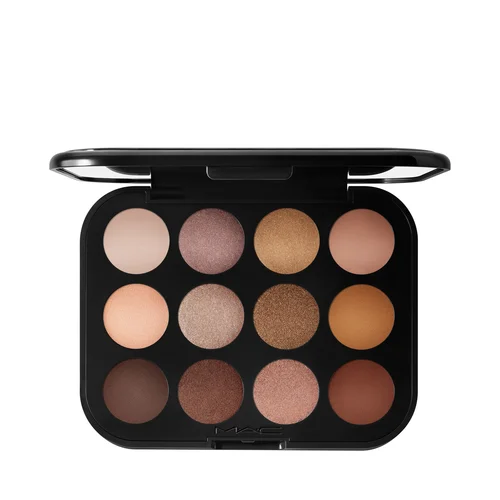 MAC Connect In Colour Eyeshadow Palette 12 Shades - Unfiltered Nudes   12.2 g