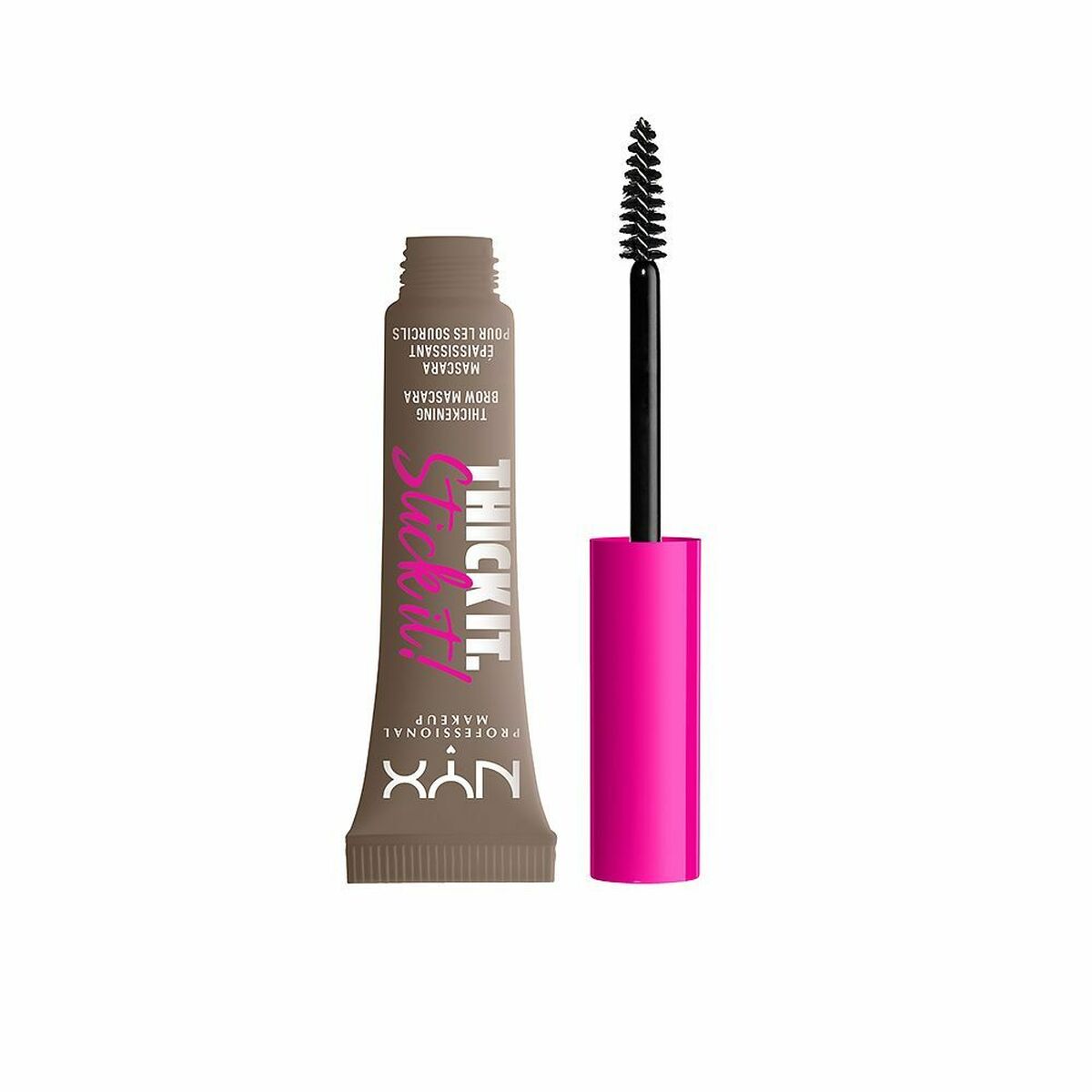 NYX PROFESSIONAL MAKE UP TICK IT. STICK IT! brow mascara #01-taupe 1 u