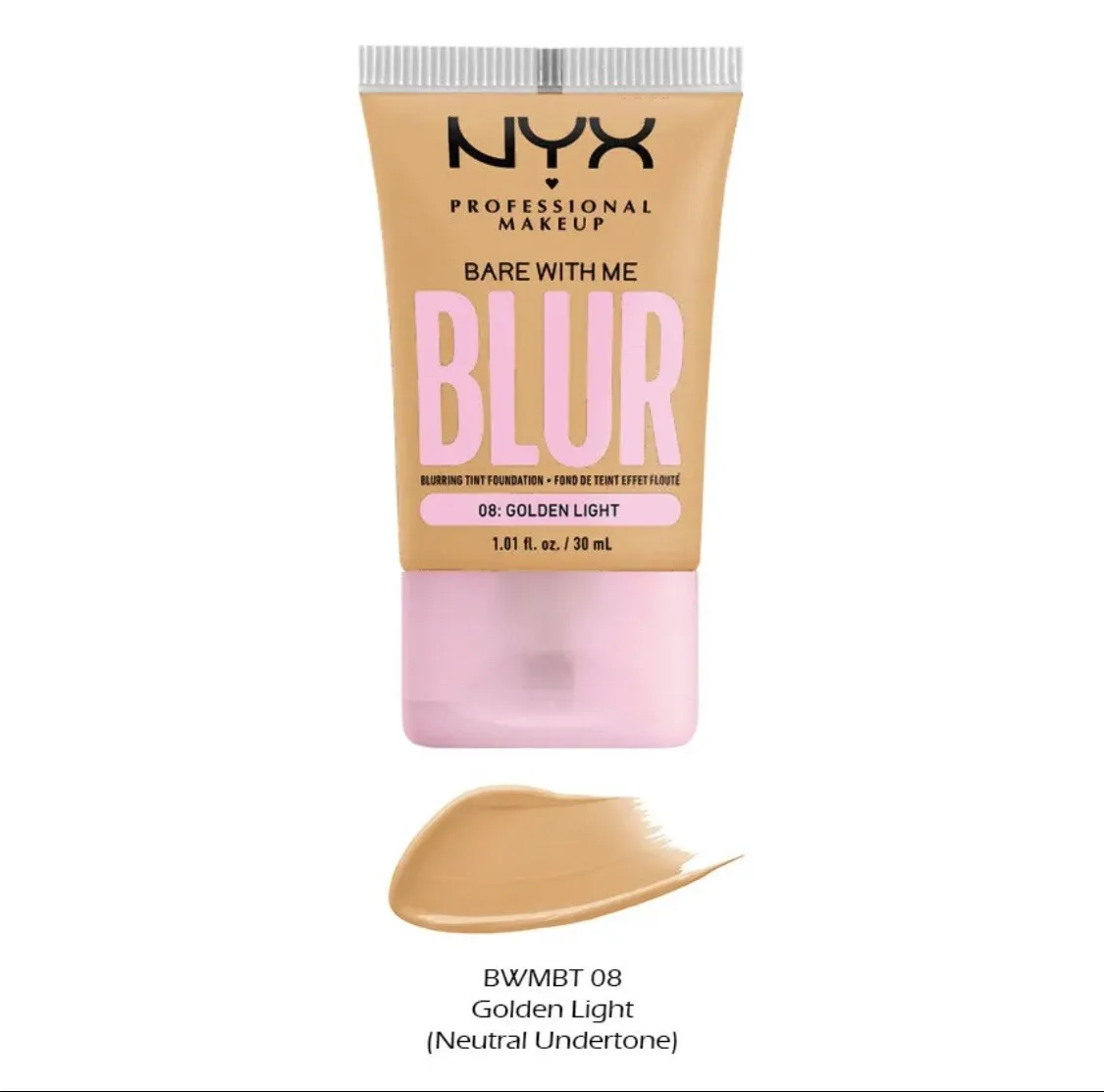 NYX PROFESSIONAL MAKE UP BARE WITH ME BLUR #08-golden light 30 ml
