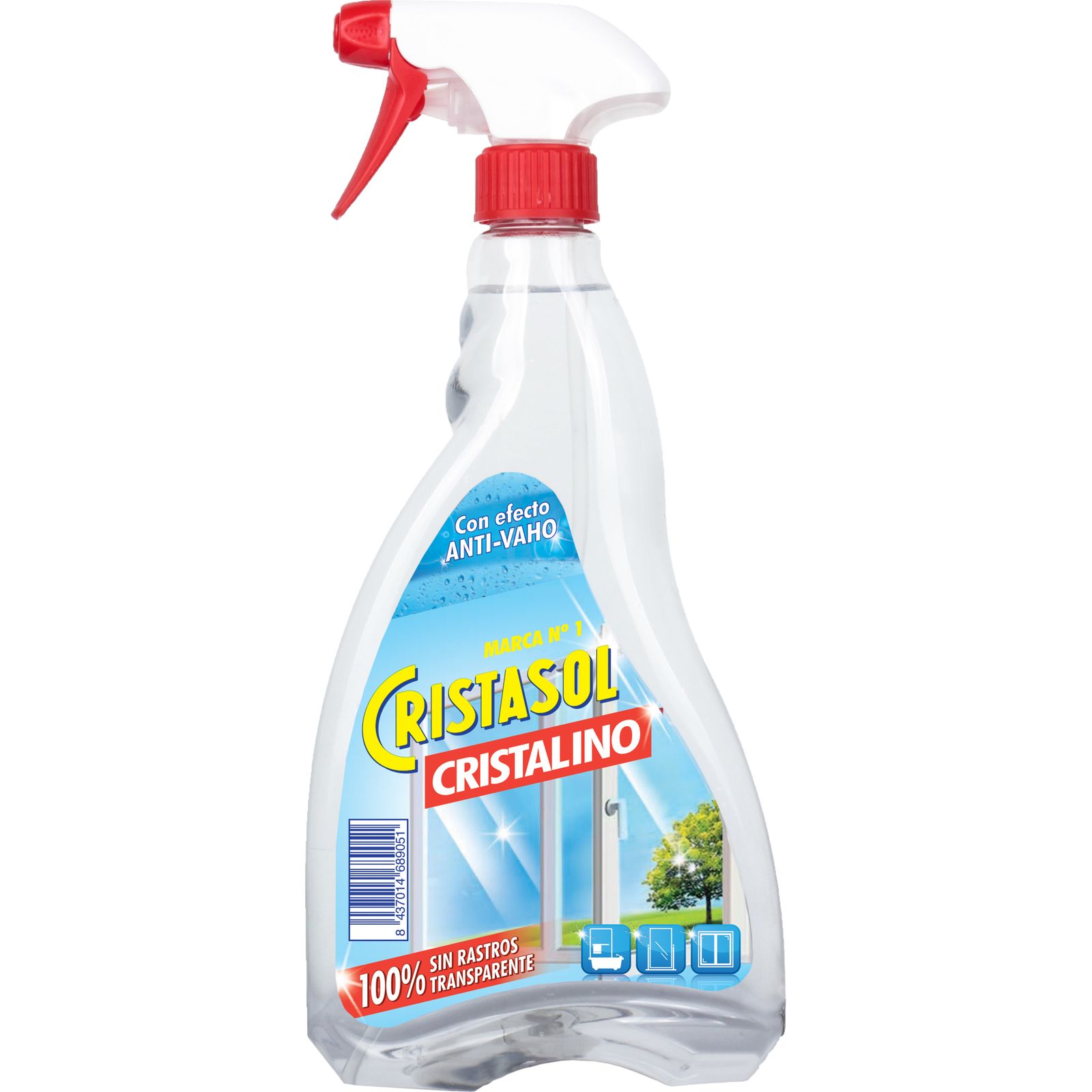 CRISTASOL Crystalline glass cleaner gun 750 ml