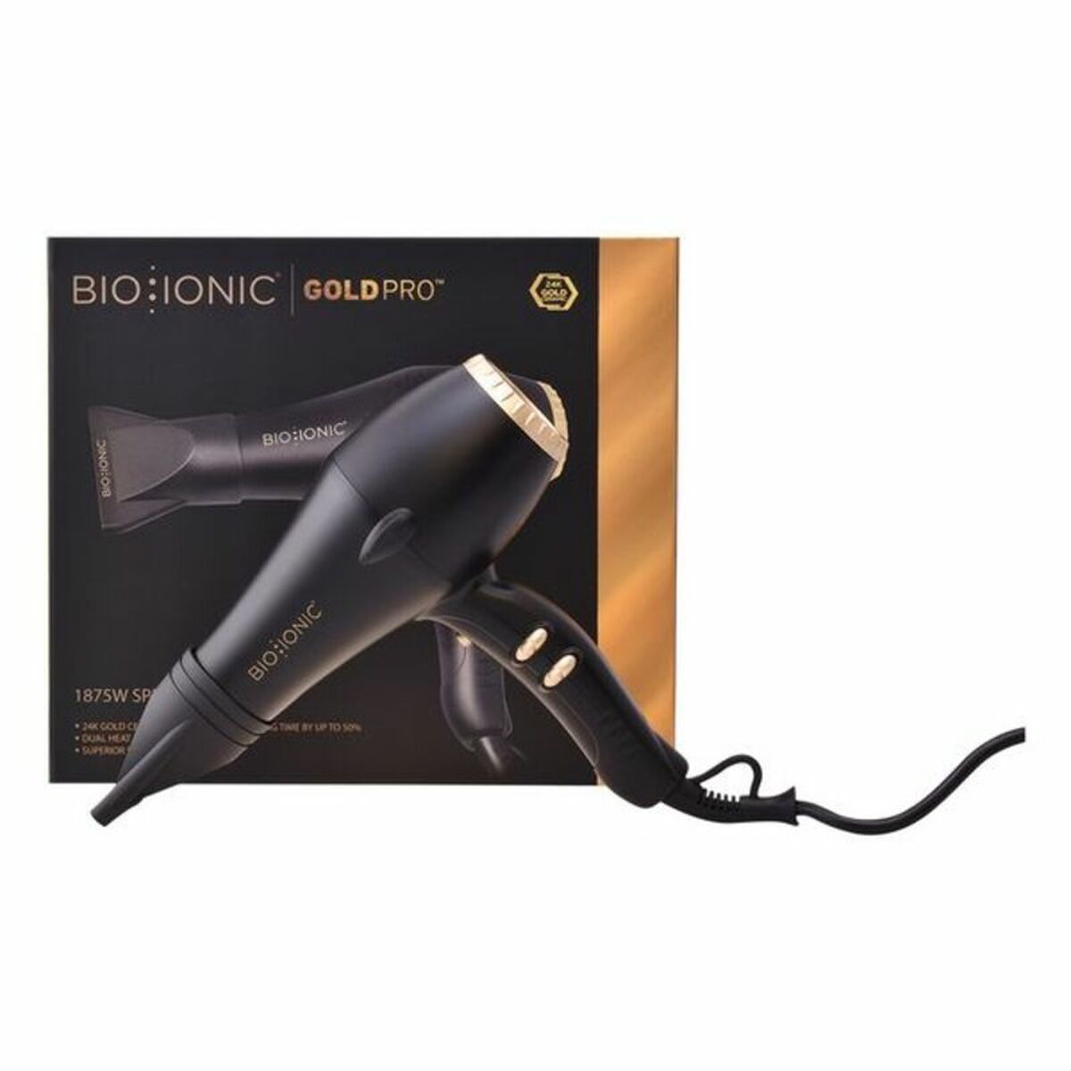 Bio Ionic Gold Pro Ionic Πιστολάκι Μαλλιών 1200W