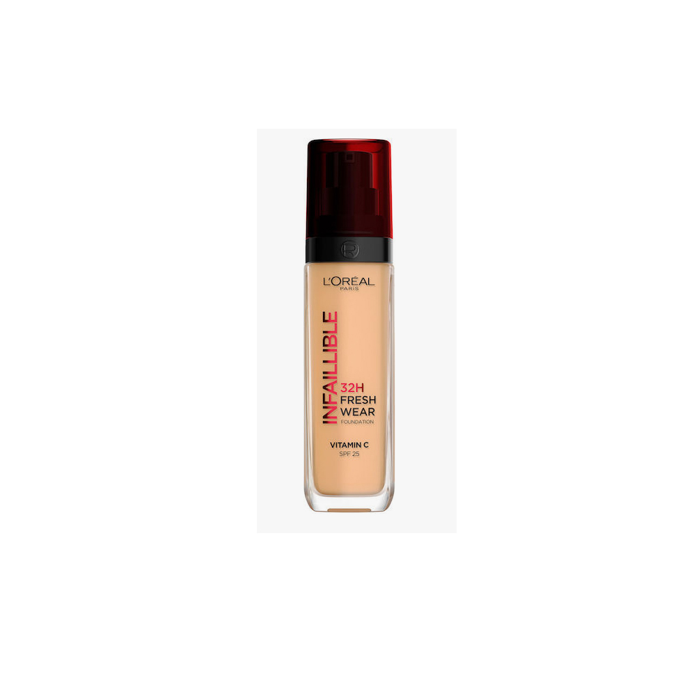 L'Oreal Paris Infaillible 24H Fresh Wear Liquid Make Up 235 cool undertone sous-ton rose 30ml