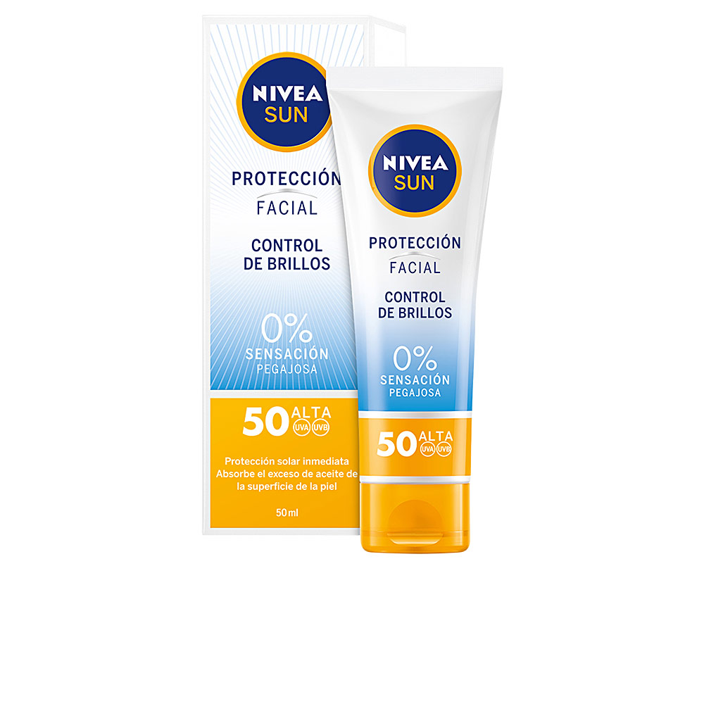 NIVEA SUN FACIAL control de brillos SPF50 50 ml