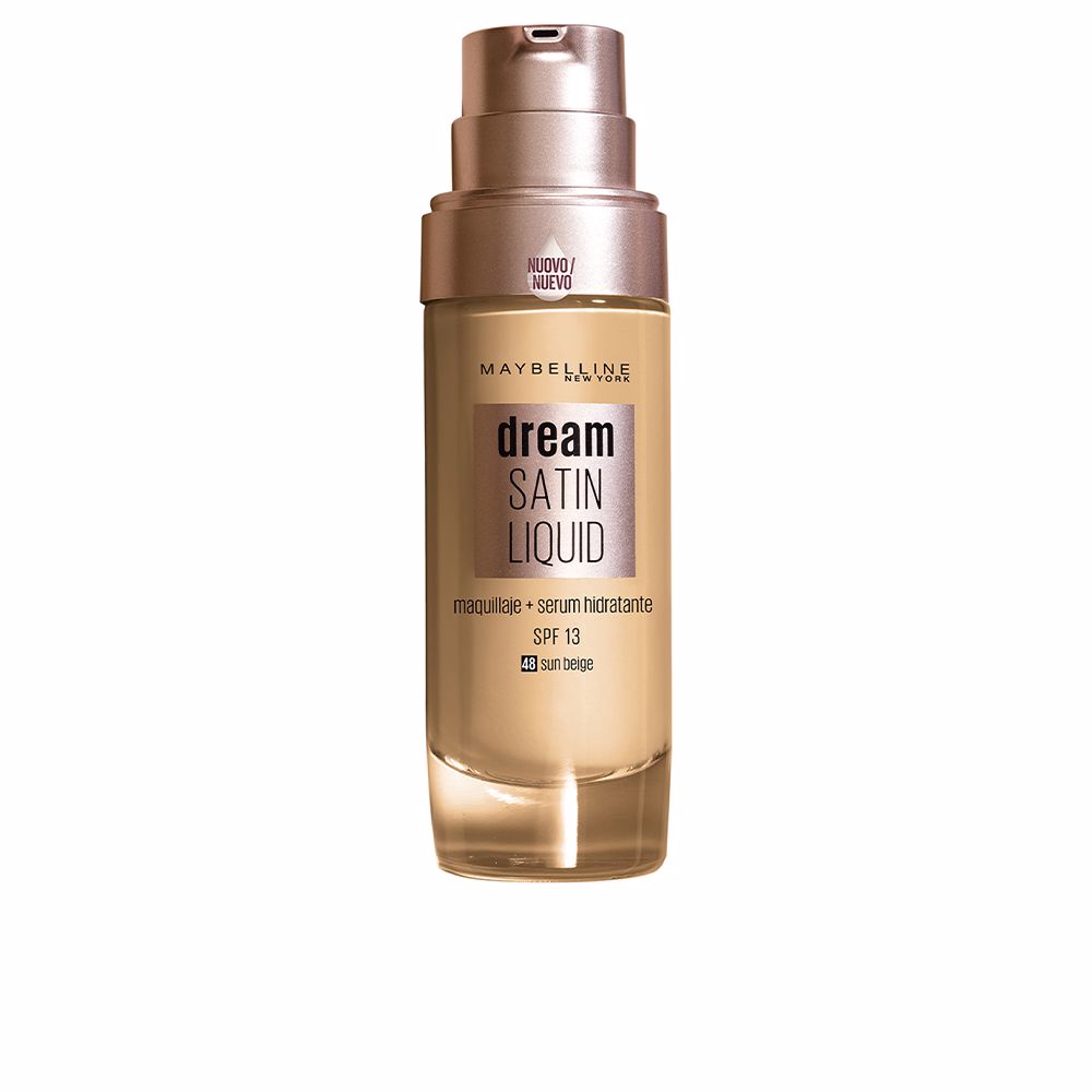 MAYBELLINE DREAM SATIN LIQUID FOUNDATION+SERUM #48-sun beige