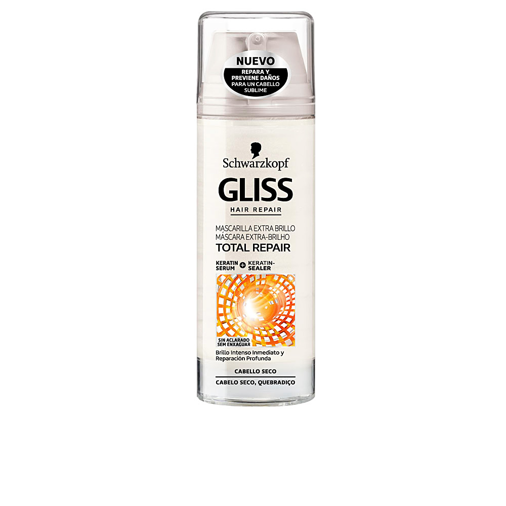 SCHWARZKOPF MASS MARKET GLISS TOTAL REPAIR mask extra-shine 150 ml