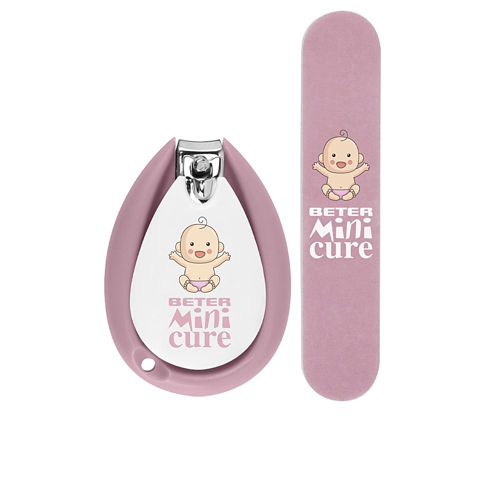 BETER MINI CURE PINK BABY NAIL CARE set 2 pcs
