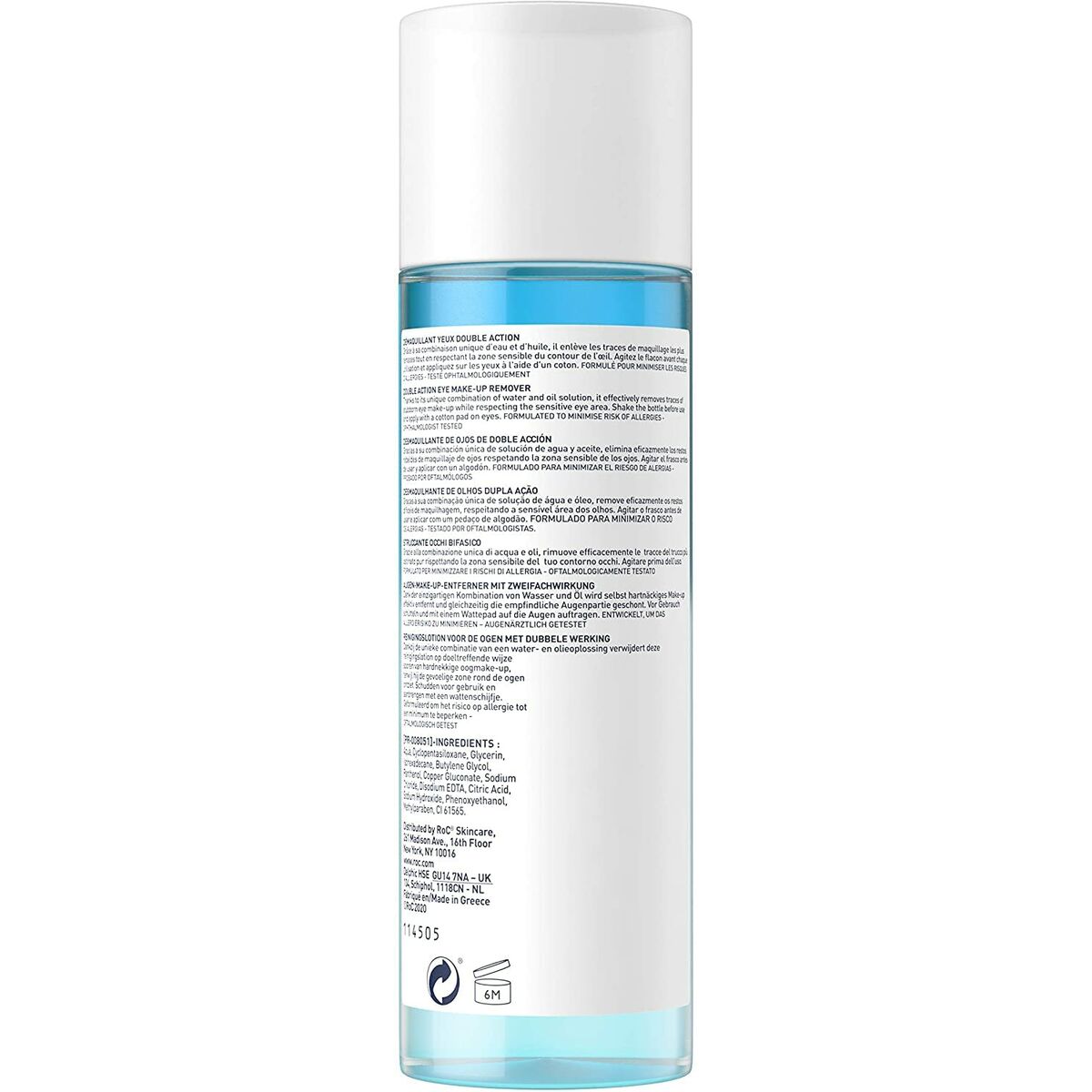 ROC Double Action Eye Make-up Remover  125 ml