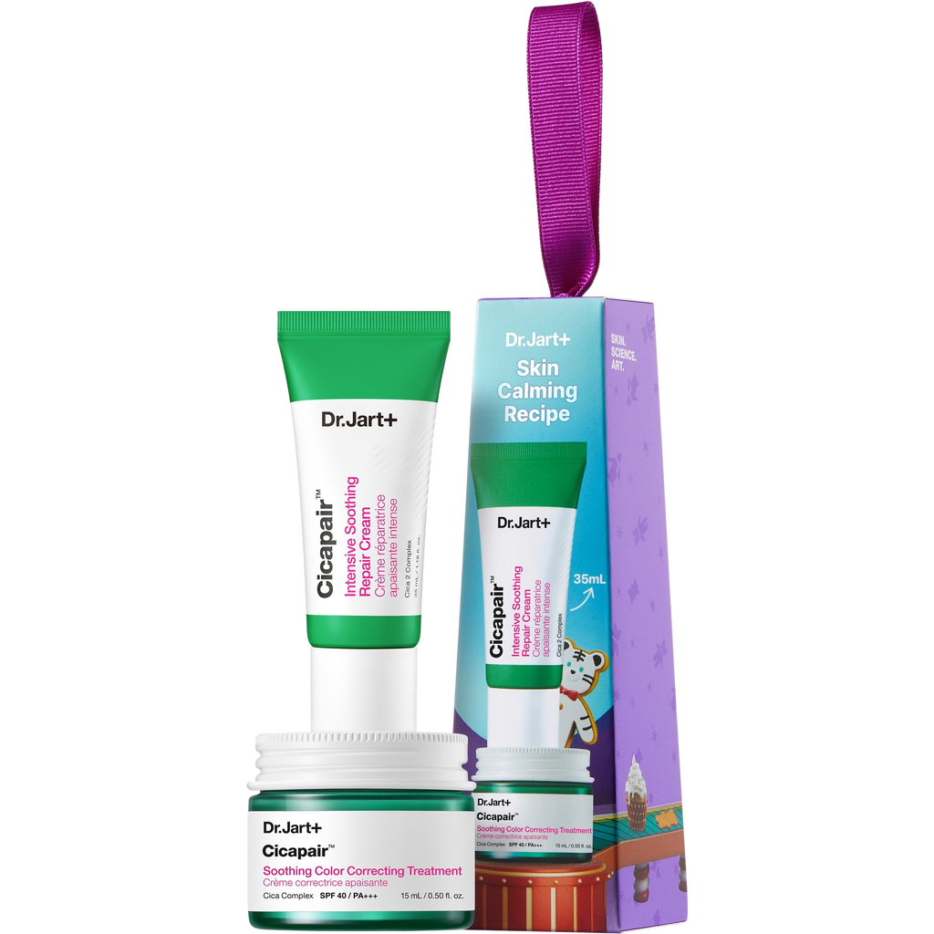 DR.JART+ CICAPAIR SOOTHING SKIN FORMULA SET OF 2 Cream 35 ml + Color Correcting Treatment 15 ml