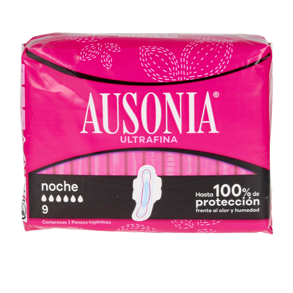 AUSONIA AUSONIA compresas noche ultra 9 uds