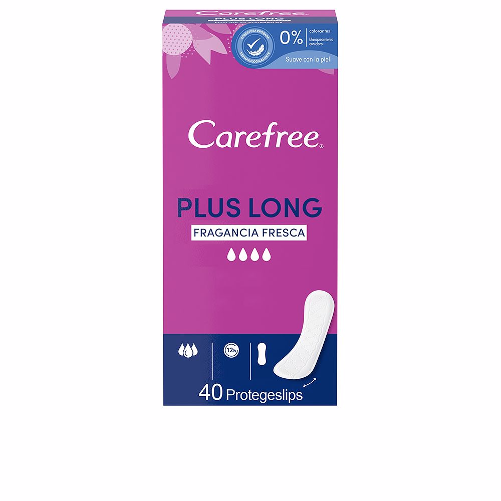 Σερβιετάκια Carefree Plus Long (40 uds)