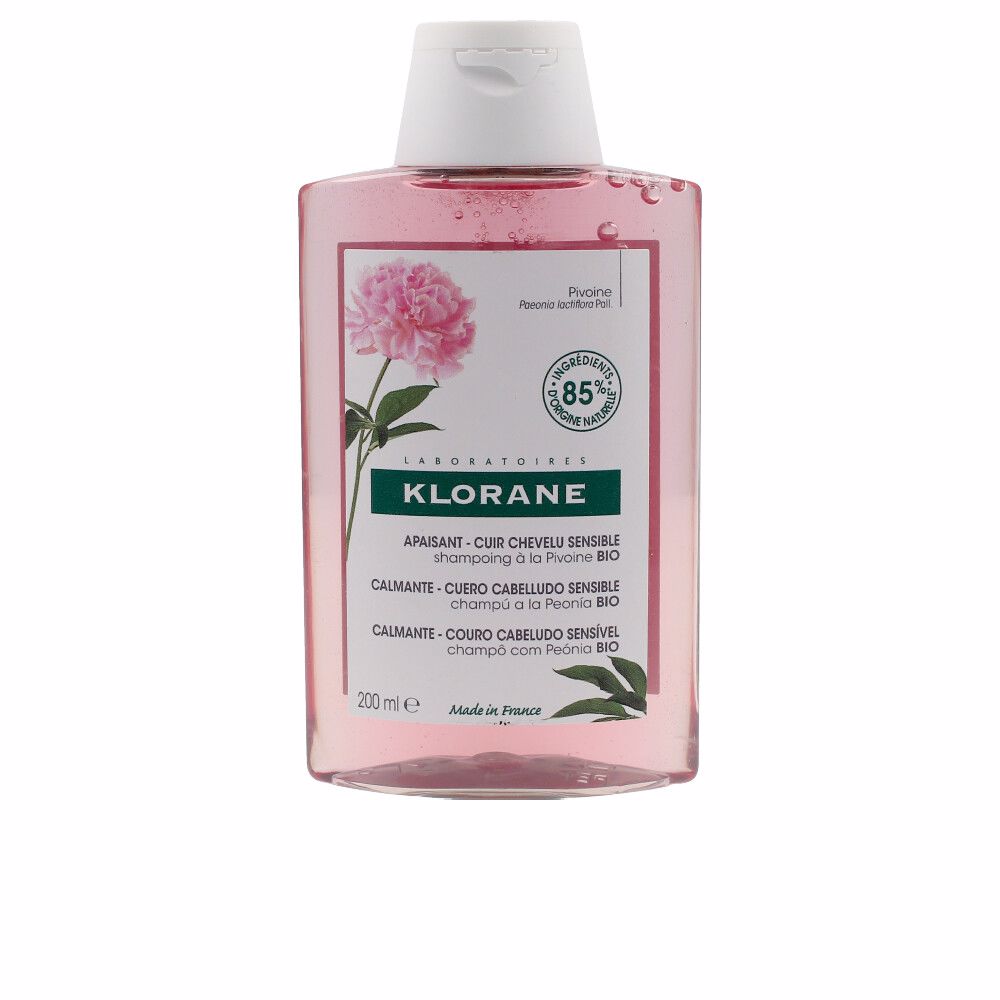 Klorane Shampoo With Organic PeonySoothing-Sensitive Scalp  - 1 piece x 200 ml