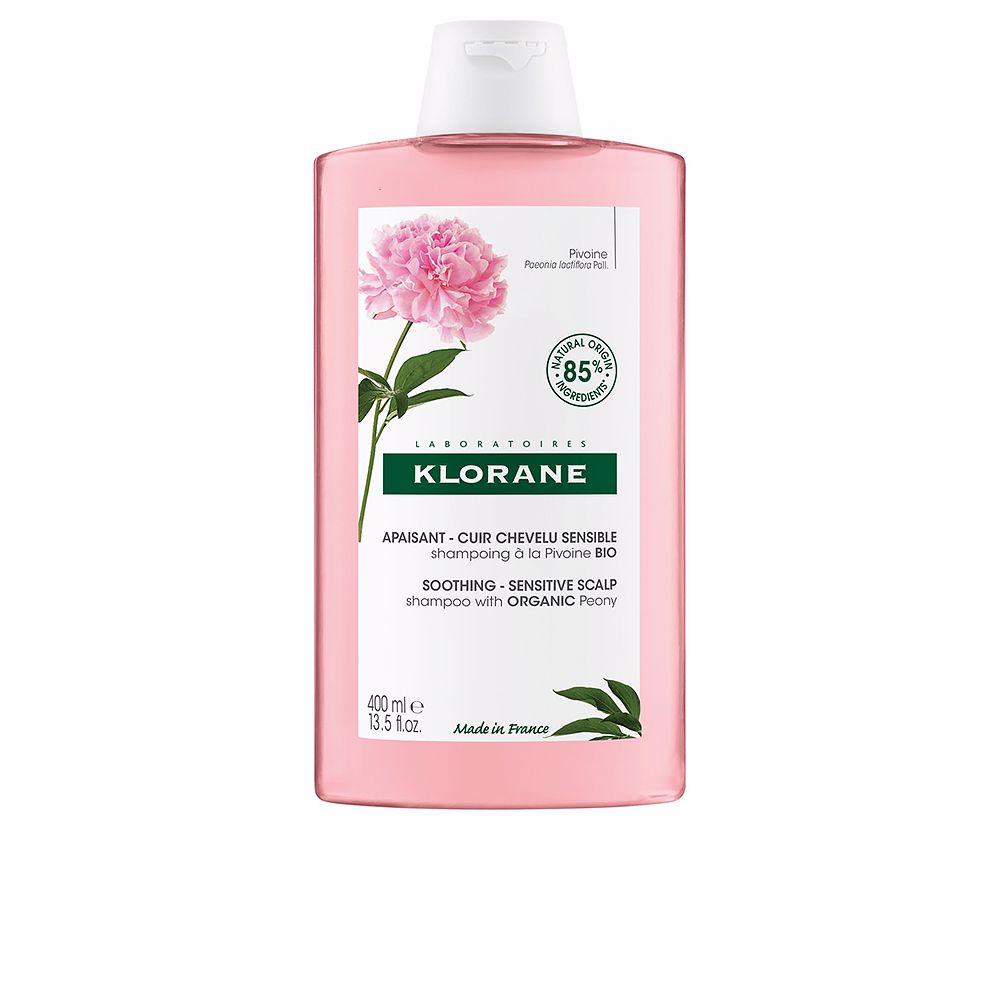 KLORANE SOOTHING organic peony shampoo 400 ml