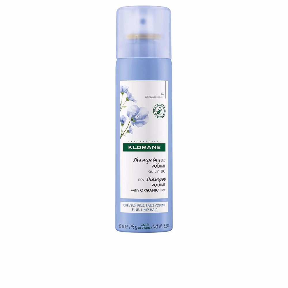 Klorane Linseed Dry Shampoo With Organic FlaxFor Fine Limp Hair  150 ml