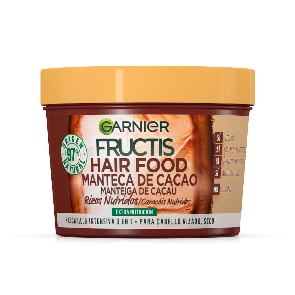 GARNIER FRUCTIS HAIR FOOD oracles, cacao, mascarilla, nitride root