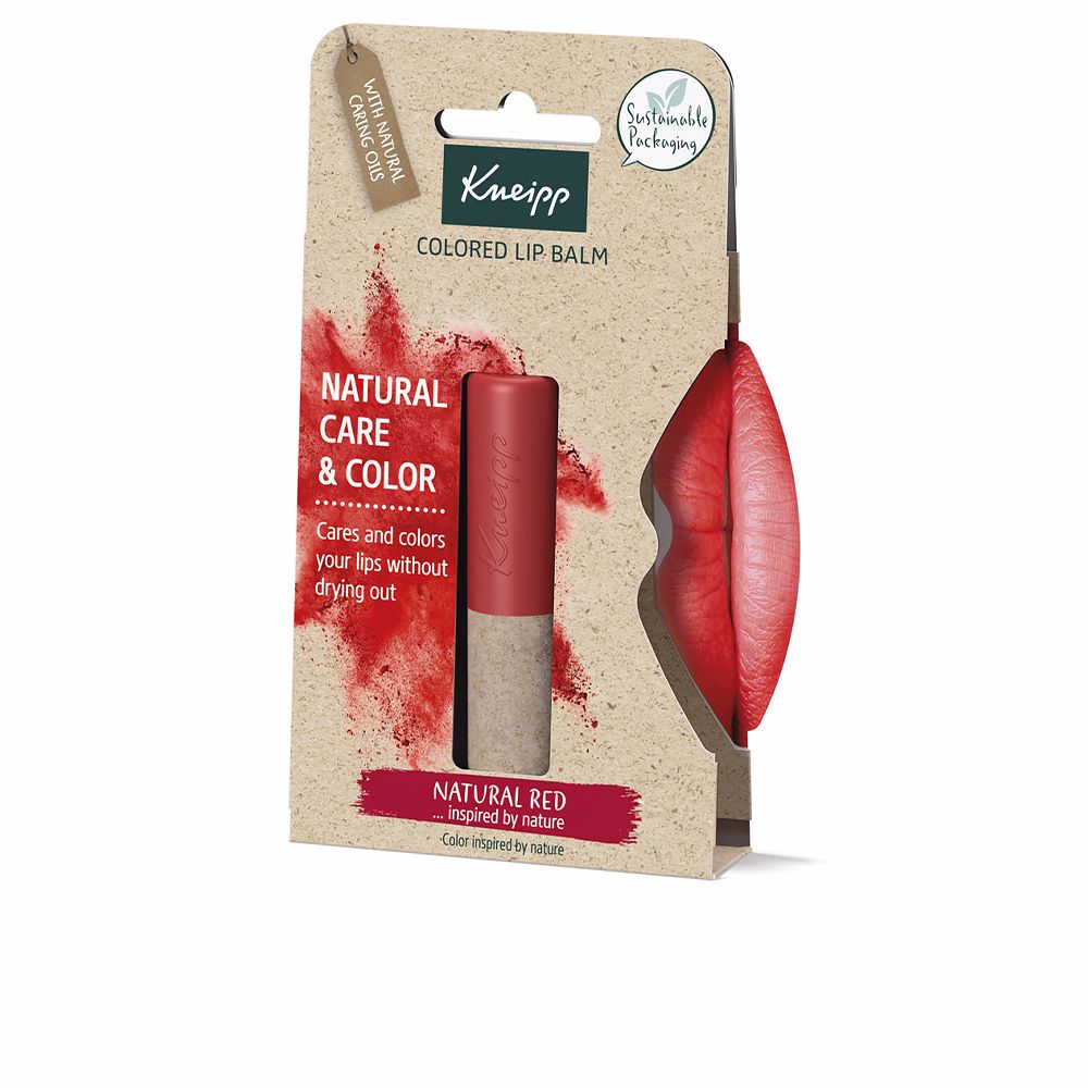 KNEIPP COLORED LIP BALM #natural red 3,5 gr
