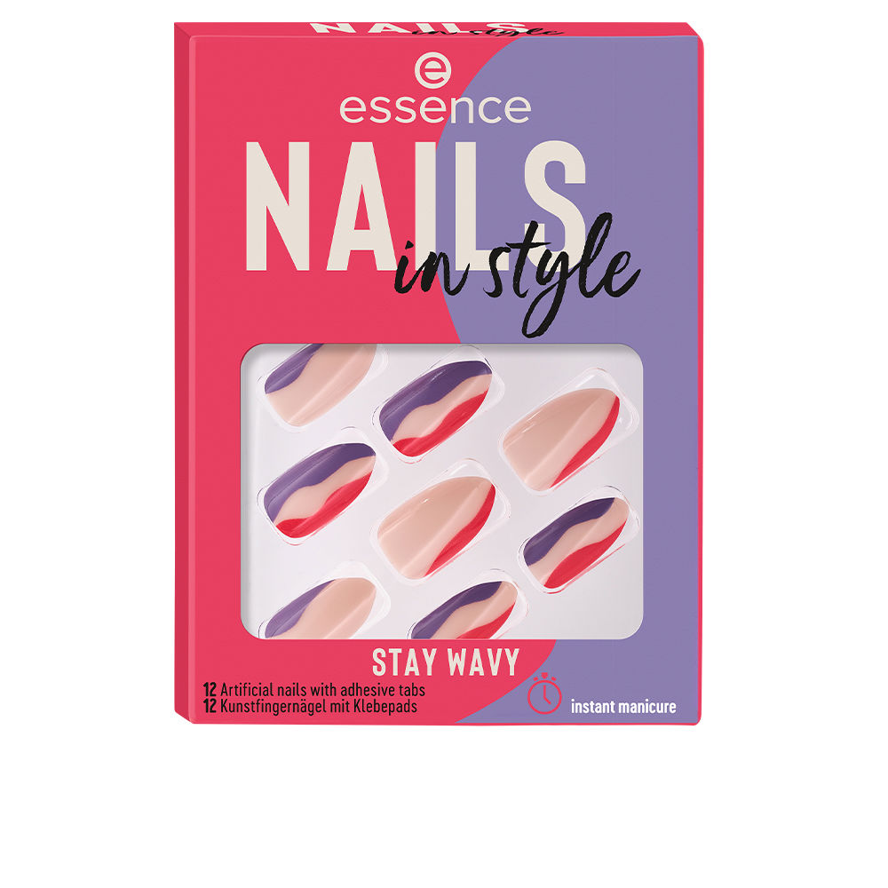 Τεχνητά νύχια Essence Nails In Style Stay wavy