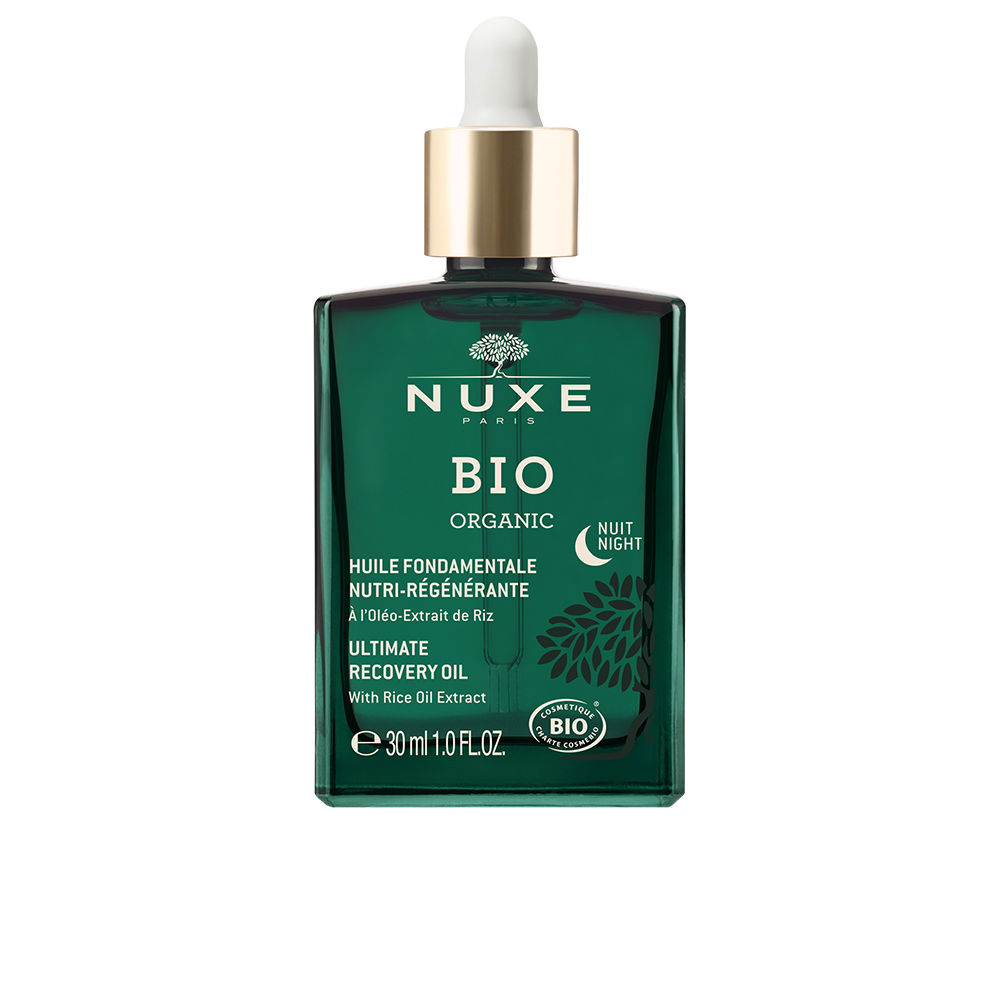 NUXE BIO ORGANIC oily extract of rice fundamental nutri-regenerating night oil 30 ml