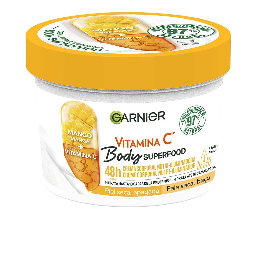 GARNIER BODY SUPERFOOD nutri-illuminating body cream 380 ml