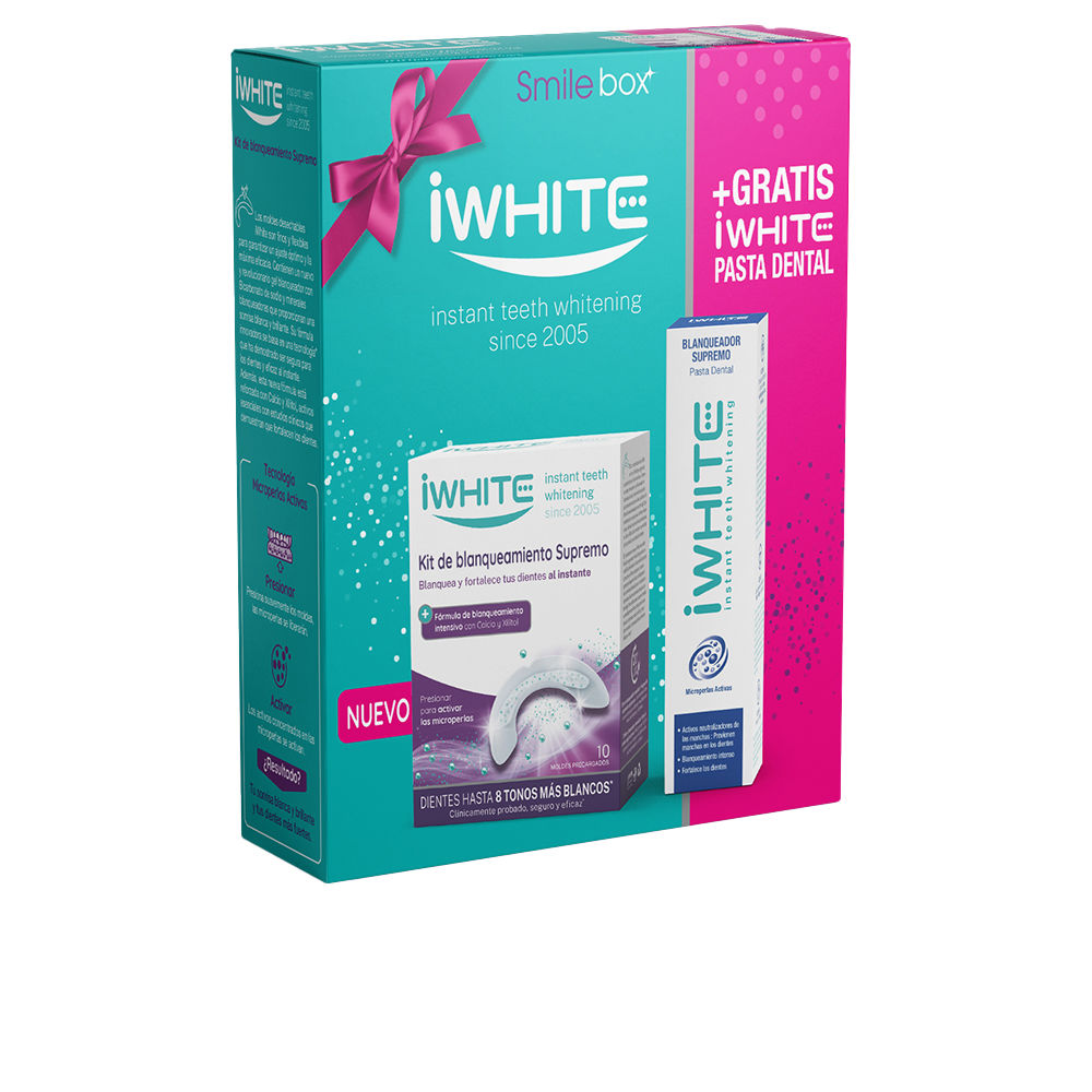 IWHITE IWHITE SUPREME WHITENER LOT 2 pcs Whitening kit  + Toothpaste