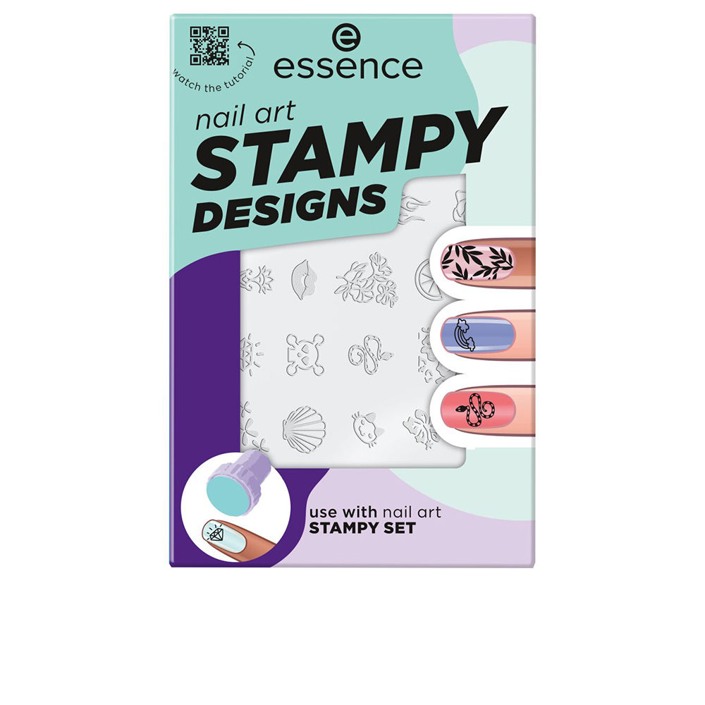 ESSENCE STAMPY DESIGNS nail stamping templates 1 u