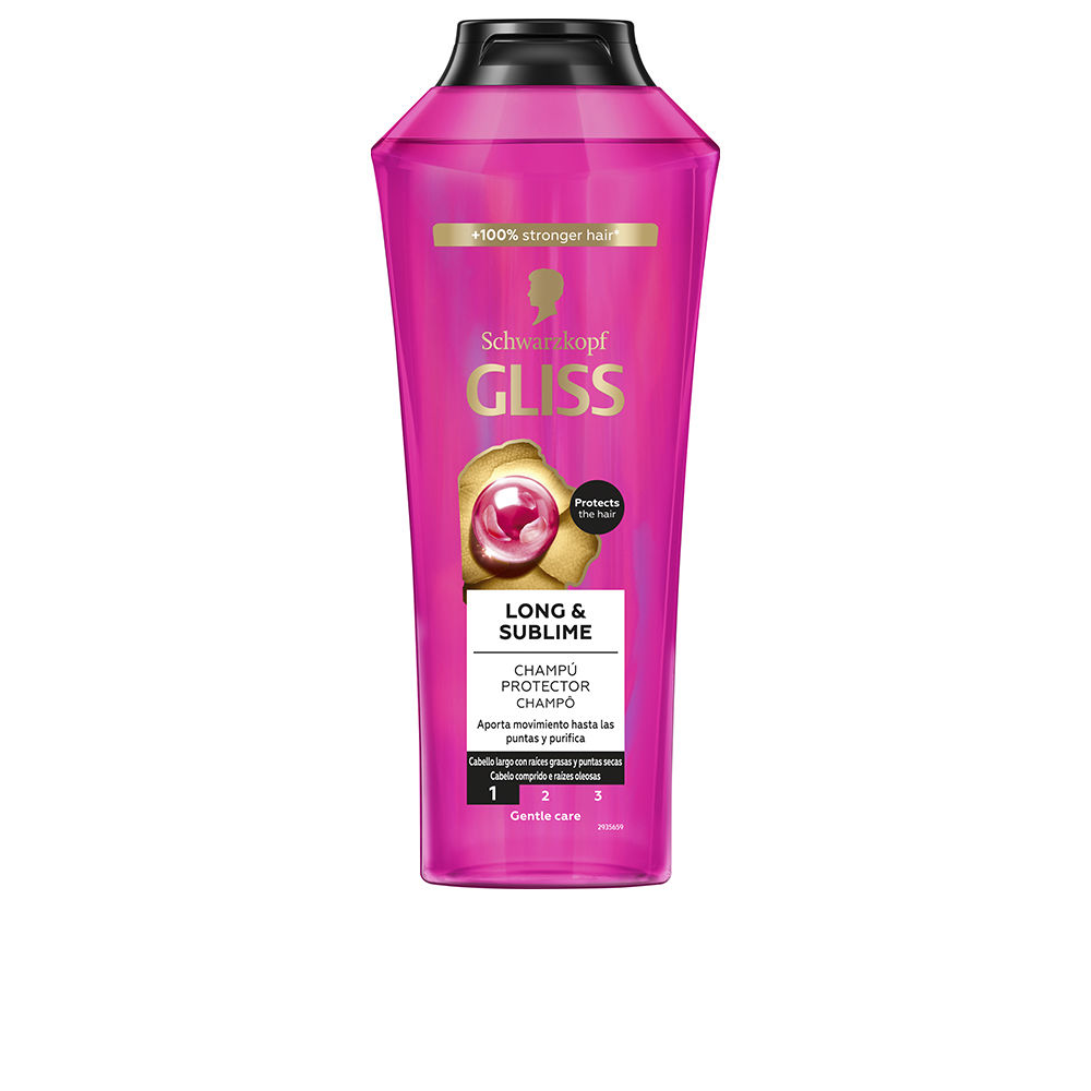 SCHWARZKOPF MASS MARKET GLISS LONG & SUBLIME shampoo 400 ml