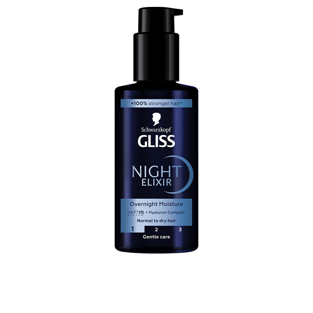 SCHWARZKOPF MASS MARKET GLISS NIGHT ELIXIR normal hair serum 100 ml