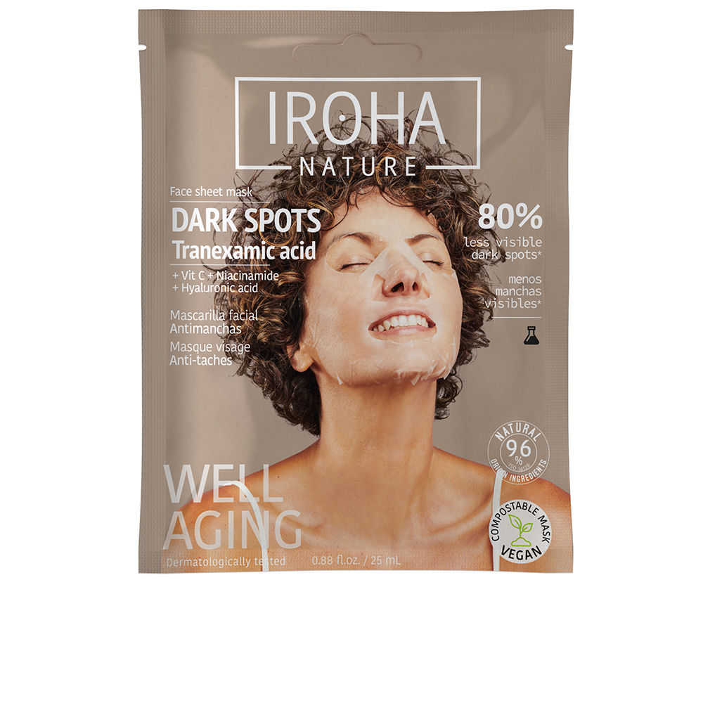 IROHA DARK SPOTS facial mask 1 unit