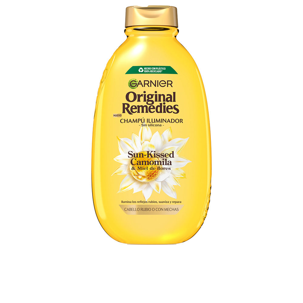 GARNIER ORIGINAL REMEDIES chamomile and flower honey shampoo 600 ml