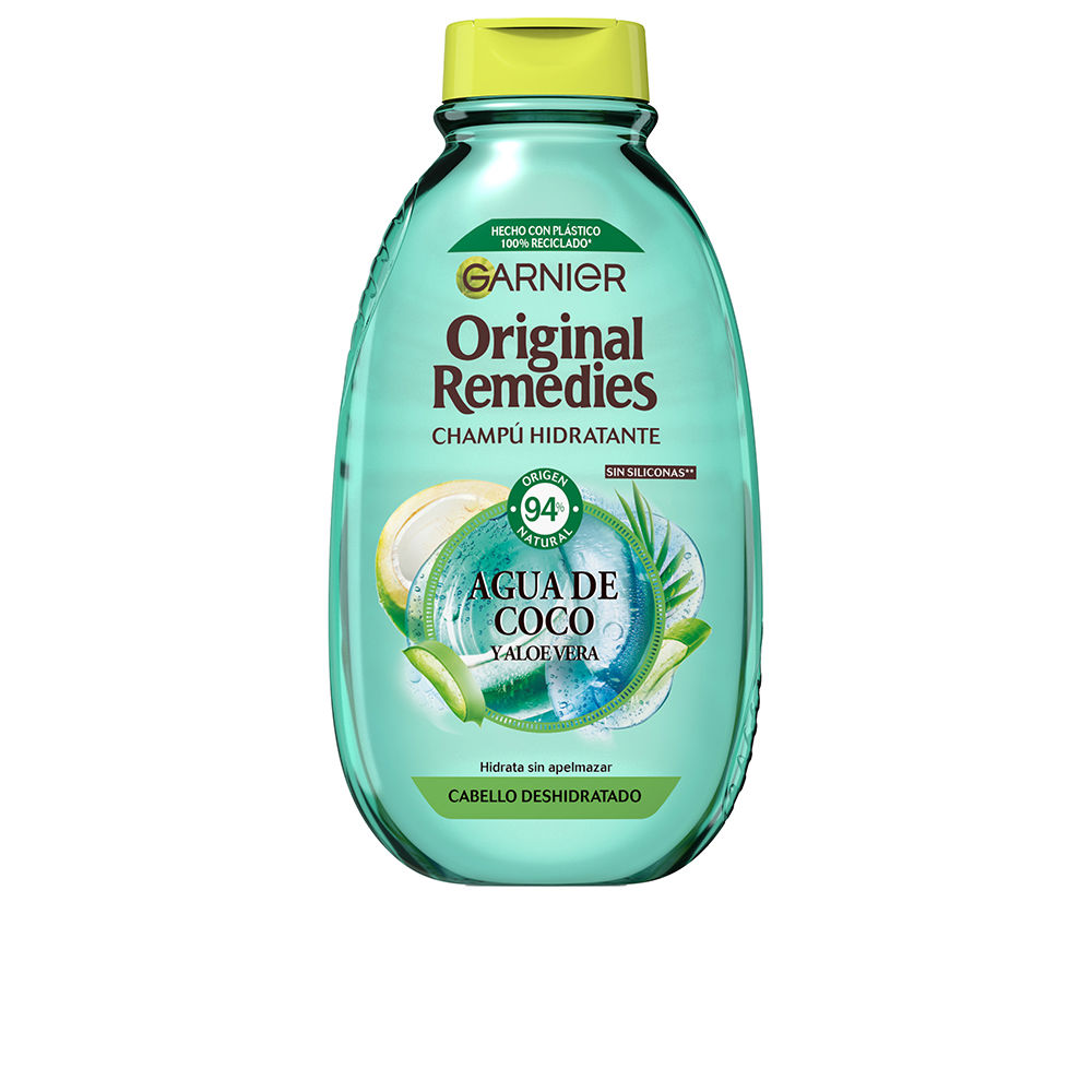 GARNIER ORIGINAL REMEDIES coconut water shampoo 400 ml