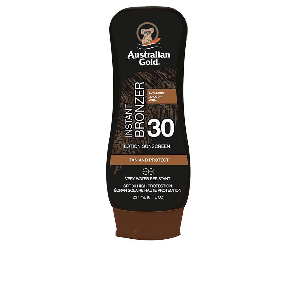 AUSTRALIAN GOLD SUNSCREEN SPF30 lotion with bronzer 237 ml