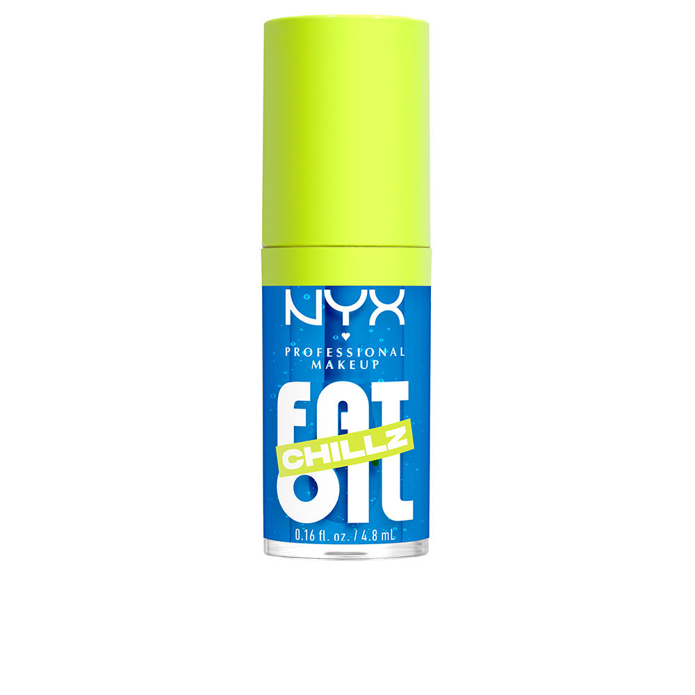 NYX PROFESSIONAL MAKE UP FAT OIL CHILLZ Lip Gloss #Polar Peppermint 4.8 ml