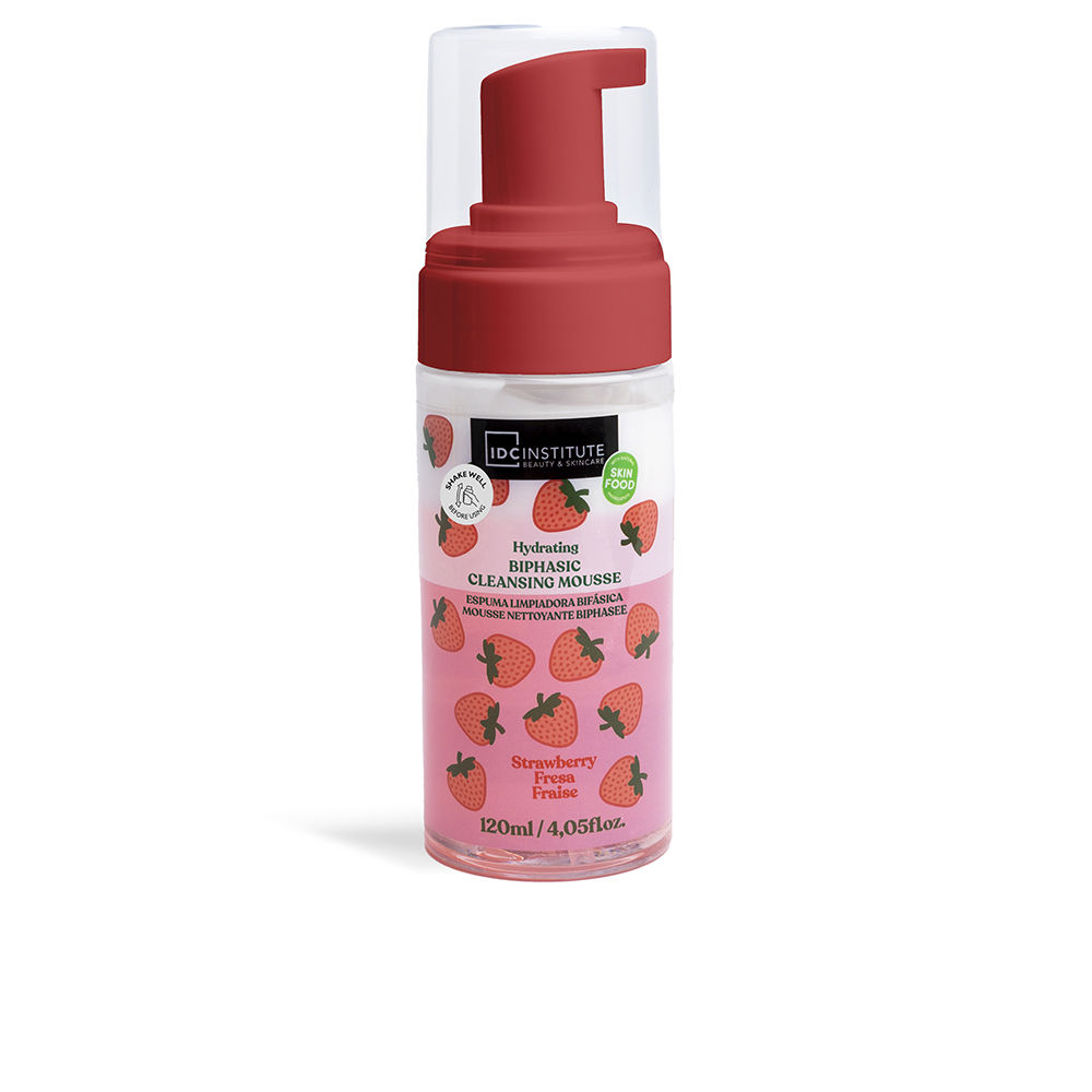 IDC INSTITUTE Hydrating strawberry cleansing foam 120 ml