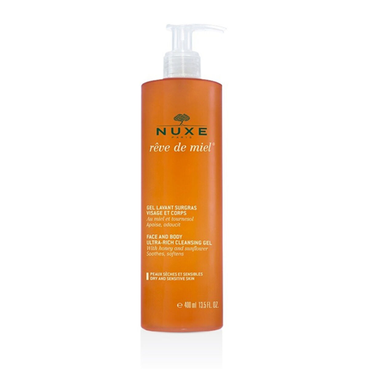 Nuxe Reve De Miel Face And Body Ultra-Rich Cleansing Gel  400 ml