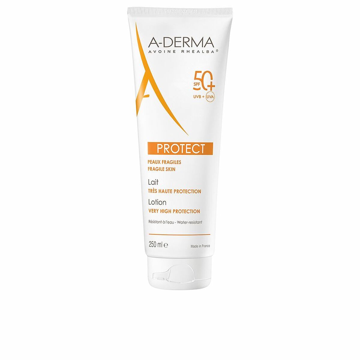 A-Derma Protect Lotion Fragile Skin Αντηλιακή Κρέμα για το Σώμα SPF50 250ml