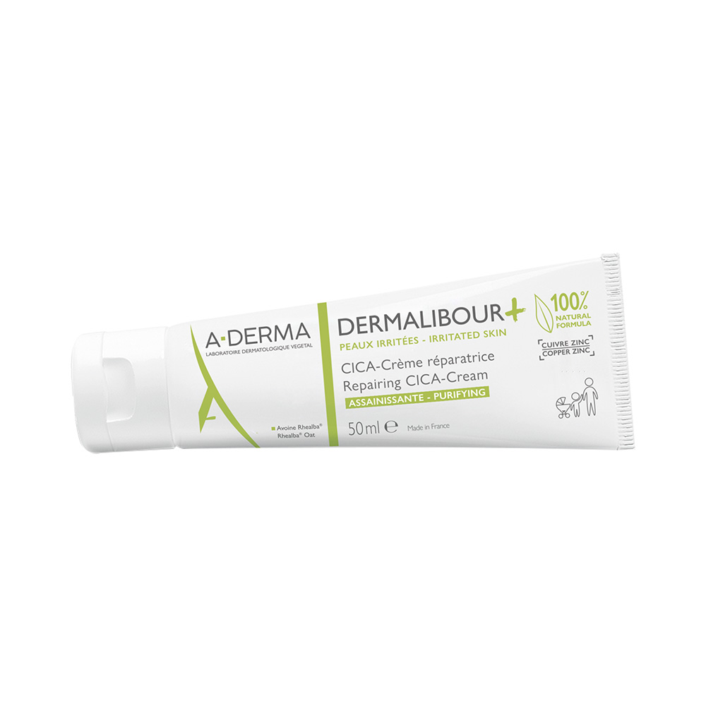 A-Derma Dermalibour+ Repairing Cica-Cream  50 ml
