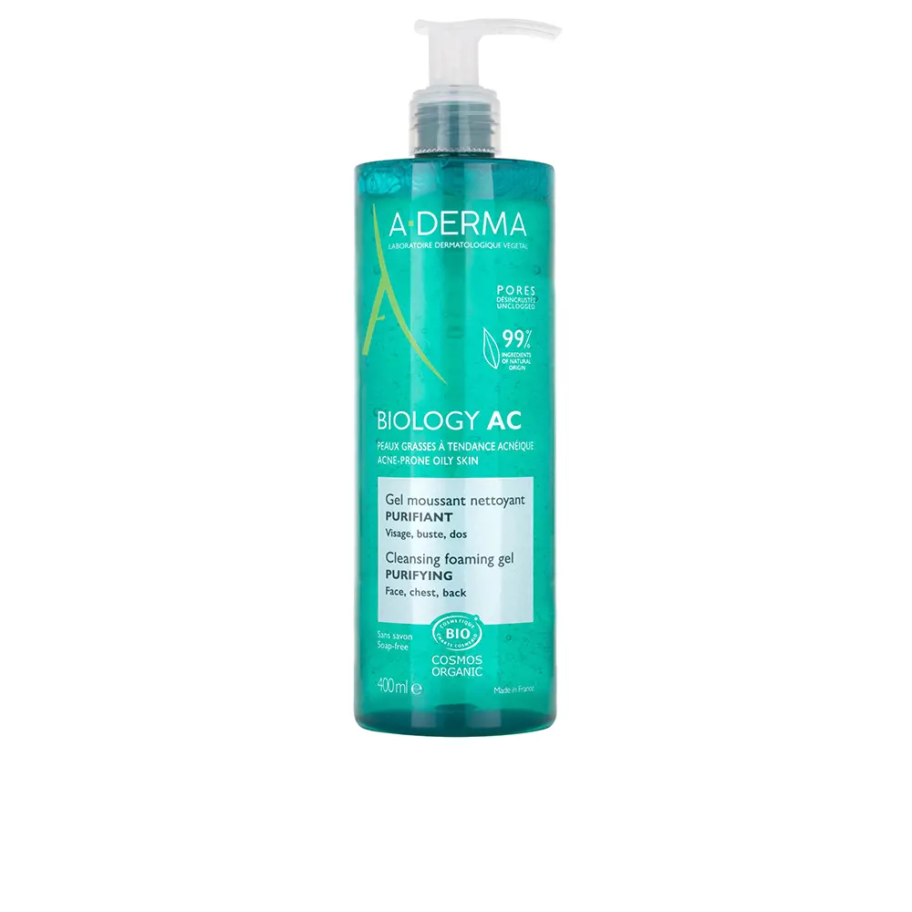 A-DERMA BIOLOGY AC cleansing gel 400 ml