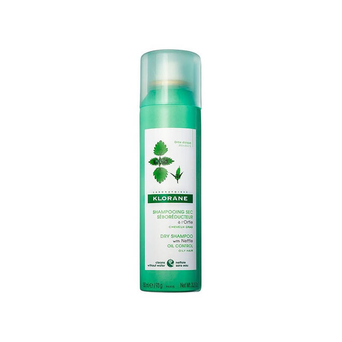 KLORANE A LA ORTIGA sebum-regulating dry shampoo brown/dark brown 150 ml